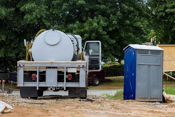 Our Cabot Porta Potty field team