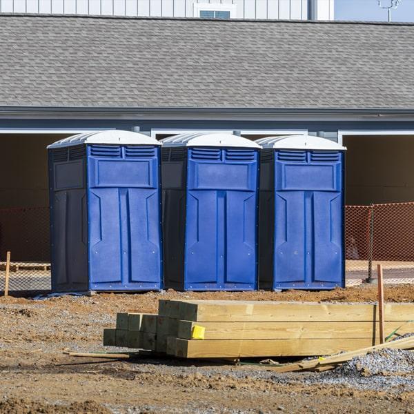 Heavy-duty construction site porta potty in Cabot, Arkansas